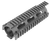 UTG Pro MTU001T Pro Quad Rail Drop-In Handguard Extended Black Anodized Aluminum Picatinny Rail AR-15 Carbine