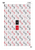 Birchwood Casey 37028 EZE-Scorer  Playing Cards Paper Hanging 23" x 35" Black/Red 100 Per Pkg
