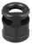Armaspec ARM4521-BLK Micro Compensator Pawn Black QPQ Nitride Stainless Steel 1/2"x28 Threads