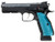 CZ SHADOW 2 OR 9MM BLUE GRIPS