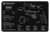 TekMat TEKR20GLOCK4243 Glock 42/43 Ultra 20 Cleaning Mat Black/White Rubber 15"x20" Glock 42/43 Parts Diagram