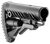 FAB Defense FXGLR16B GLR-16  Buttstock for AR-15/ M16/ M4 Fixed Storage Compartment & Anti-Rattle Mechanism Black Polymer