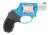 Taurus 2-85629ULC23CH 856 Ultra-Lite Small 38 Special +P 6 Shot 2" Matte Stainless Barrel & Cylinder, Sky Blue Cerakote Aluminum Frame, Black Ribber Grip, Transfer Bar, Safety Concealed Hammer