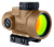 Trijicon 2200347 MRO SD  Coyote Tan 1x25mm 2 MOA Green Dot Reticle Low Mount