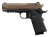 Sig Sauer 1911XCA45FBZXR3P 1911 XSeries Carry 45 ACP 8+1 4.20" Bronze Cerakote w/Freedom Engraving Stainless Steel Optic Ready/Serrated Slide, Matte Black DLC Stainless Steel Frame w/Beavertail & Pica