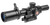 Truglo TG8516TL Tru-Brite 30 1-6x 24mm Objective Wide FOV 30mm Tube Black Matte Finish Illuminated Duplex Mil-Dot