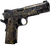 Dickinson LLC DCKSN45FS 1911 Premium Fireball 45 ACP 9+1 5" Black Steel Barrel, Fireball Serrated Aluminum Slide, Fireball Steel Frame, Wood Grip