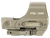 Holosun HE510CGRFDE 510  Flat Dark Earth 1 x 0.91" x 1.26" 2 MOA Green Dot/65 MOA Circle Multi Reticle