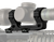 Reptilia LLC 100116 AUS Optic Mount Black 7075-T6 Aluminum 30mm Tube Mil-Spec 1913 Picatinny Rail Mount