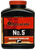 Accurate ACCURATE No. 5 Smokeless Handgun Powder 1 lb