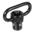 Leapers TLQDSW08A QD Sling Swivel  Black 1" Push Button Steel