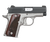 Kimber Mfg.,inc 3300206 Micro Two-Tone NS 380 ACP 7+1 2.75" Matte Black  Stainless Steel Slide Brush Polished Checkered Rosewood Grip
