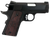 Colt Mfg O7802XE Defender  Compact Frame 9mm Luger 8+1 3" Black Steel Barrel, Blued Serrated Steel Slide, Matte Black Cerakote Aluminum Frame w/Beavertail, Black Cherry Tactical G10 Grip, Ambidextrous