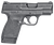 Smith & Wesson 14658 M&P M2.0  Shield Compact Slim Frame .45 ACP 7+1 3.30" Black Armornite Barrel, Black Armornite Stainless Steel Serrated Slide, Black Polymer Frame & Textured Grip, Manual Safety