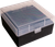 Berry's 25338 Ammo Box  Clear/Black Polypropylene 100rd