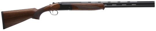 Stevens 22165 555  Full Size 12 Gauge Break Open 3" 2rd 28" Black Satin Over/Under Vent Rib Barrel, Satin Black Aluminum Receiver, Fixed Turkish Walnut Stock, Ambidextrous