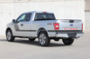 rear angle 2019 Ford F150 Side Stripe Graphics SPEEDWAY 2015-2020