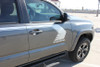 close up of door Toyota Tacoma Side Graphics STORM 3M 2015 2016 2017 2018 2019