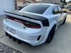 rear of white Hell Cat Dodge Charger Rear Hemi Stripes CHARGER TAILBAND 2015-2021