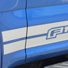 close up of door Rocker Panel Stripes for Ford F150 15 150 ROCKER 1 2015-2020