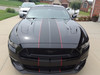 front of 2015 Ford Mustang Dual Racing Stripes STALLION SLIM 2015-2017 