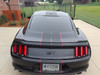 rear of 2015 Ford Mustang Dual Racing Stripes STALLION SLIM 2015-2017 