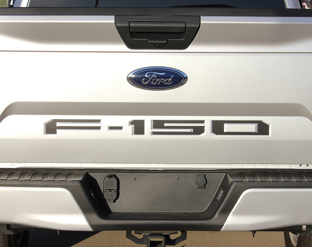 2023 Ford Raptor Decals 2020 Ford Raptor Tailgate Emblem Inlay Vinyl Decal - Custom Rear Panel Applique Sticker Ford F150 Decals - Foto 2