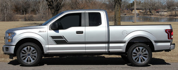 side of Ford F150 Side Decals and Stripes ELIMINATOR 3M 2015-2020 side of Ford F150 Side Decals and Stripes ELIMINATOR 3M 2015-2020
