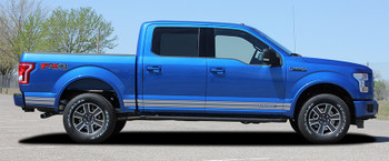 side of Ford F150 Rocker Side Stripes Decals 15 150 ROCKER 2 2015-2020 side of Ford F150 Rocker Side Stripes Decals 15 150 ROCKER 2 2015-2020