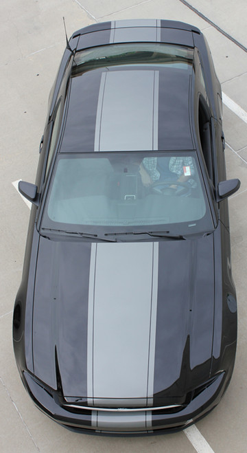 top view of 2014 Ford Mustang Center Graphics VENOM 2013-2014
