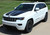 front angle of 2011-2020 Grand Cherokee Hood Graphics TRAIL HOOD