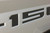 close up of Ford F150 Rear Tailgate Decals Blackout Inlay Letters 2018-2020