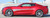 side of red 2019 Chevy Camaro Side Door Graphics BACKLASH 2019 2020