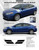 flyer for 2016 Dodge Dart Fender Decals DOUBLE BAR 2013 2014 2015 2016