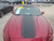 front of red Ford Mustang Center Wide Hood Stripes MEDIAN 2015 2016 2017