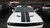 front of white Blacktop /RT Dodge Challenger Strobe Stripes PULSE RALLY 2015-2024