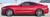 2016 Ford Mustang Door Side Stripes LANCE 2015-2017