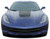 front of Chevy Corvette Hood Decals C7 CORVETTE HOOD 2014-2018 2019