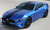 front angle of 2018 Ford Mustang Center Graphics HYPER RALLY 2018-2021