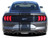 rear of 2019 Ford Mustang Center Vinyl Graphics EURO RALLY 2018 2019 2020 2021