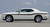 side of white BELTLINE | Dodge Challenger Body Stripes 2008-2024