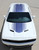 top view of Dodge Challenger Shaker Hood Graphics SHAKER 2015-2024