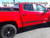 side of red 2022 Chevy Colorado Rocker Graphics RATON 2015-2022