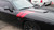 close up of black Dodge Challenger Hash Marks Decals DOUBLE BAR 2008-2024