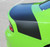 side of green Dodge Charger Rear Hemi Stripes CHARGER TAILBAND 2015-2025