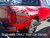 side of red 2021 Chevy Colorado Bed Vinyl Graphics ANTERO 2015-2022