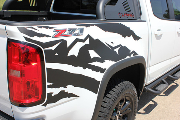 rear view of 2019 GMC Canyon Mountain Graphics ANTERO 2015-2021 2022