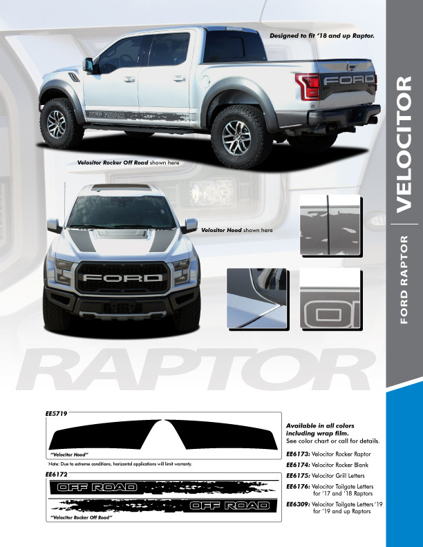Ford F150 Stripes, F150 Decals, F150 Vinyl Graphics 2009-2024