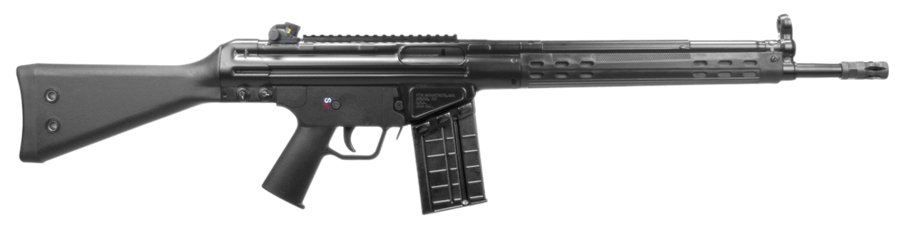 PTR A3sk, Ptr 114 Ac-100012 A3sk308 16in Blk Scp Mnt