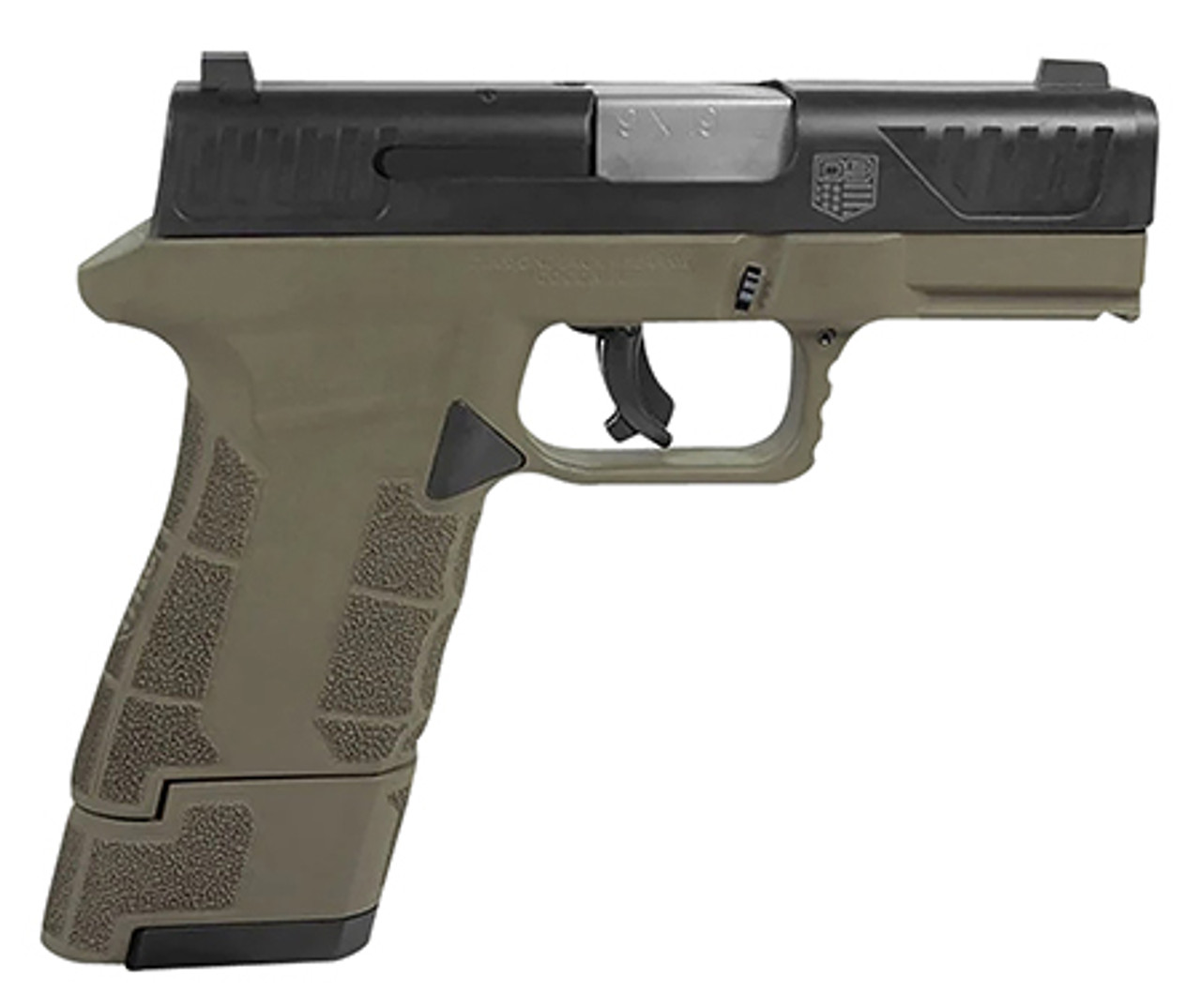 Diamondback Dbam29, Dia Db0300p061     9mm Subcmpt 17/12rd     Blk/fde